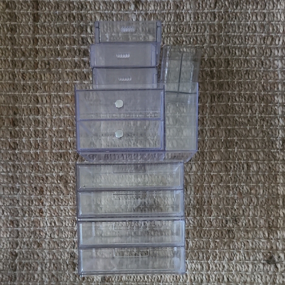 Transparent Multi-Drawer Makeup Organizer - Picture 1 of 14